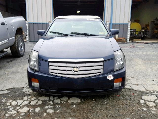 1G6DP567350163993 - 2005 CADILLAC CTS HI FEA BLUE photo 9