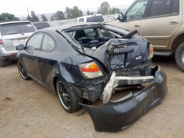 JTKDE167780266522 - 2008 TOYOTA SCION TC გრაფიტი ფოტო 3