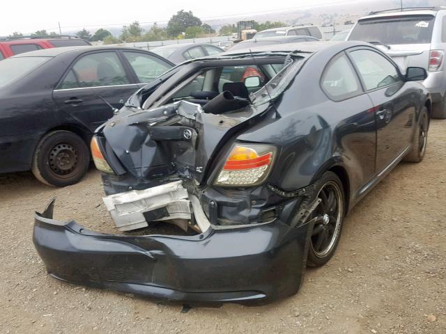 JTKDE167780266522 - 2008 TOYOTA SCION TC გრაფიტი ფოტო 4