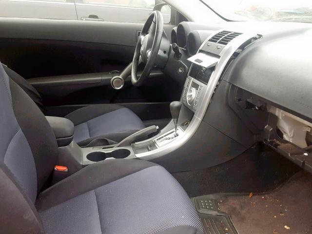 JTKDE167780266522 - 2008 TOYOTA SCION TC გრაფიტი ფოტო 5