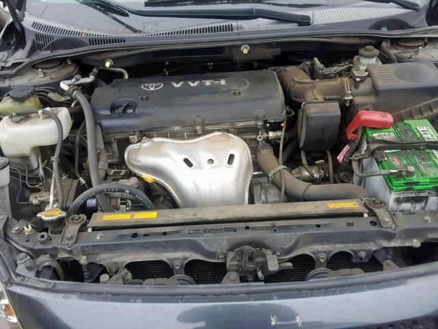JTKDE167780266522 - 2008 TOYOTA SCION TC გრაფიტი ფოტო 7