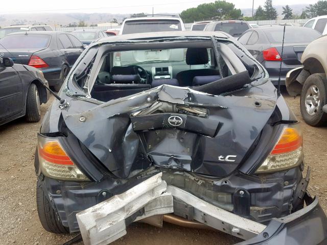 JTKDE167780266522 - 2008 TOYOTA SCION TC გრაფიტი ფოტო 9
