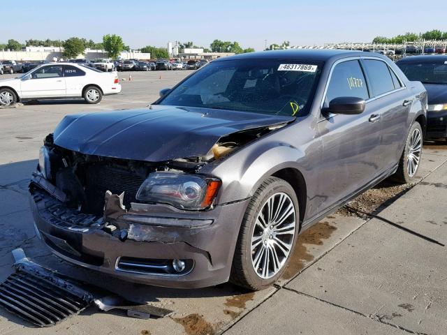 2C3CCABGXEH181359 - 2014 CHRYSLER 300 S CHARCOAL photo 2