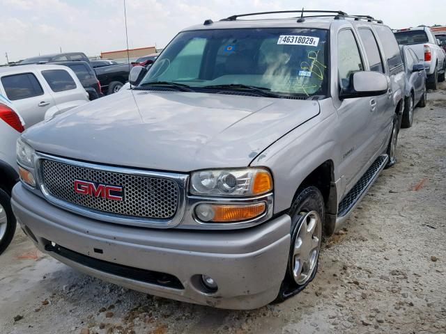 1GKFK66U85J184367 - 2005 GMC YUKON XL D GRAY photo 2