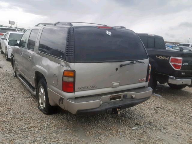 1GKFK66U85J184367 - 2005 GMC YUKON XL D GRAY photo 3