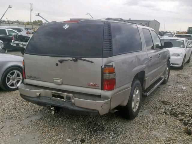 1GKFK66U85J184367 - 2005 GMC YUKON XL D GRAY photo 4