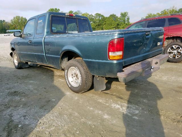 1FTCR14U1TTA31007 - 1996 FORD RANGER SUP GREEN photo 3