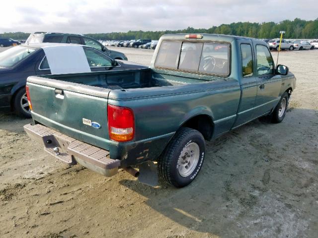 1FTCR14U1TTA31007 - 1996 FORD RANGER SUP GREEN photo 4