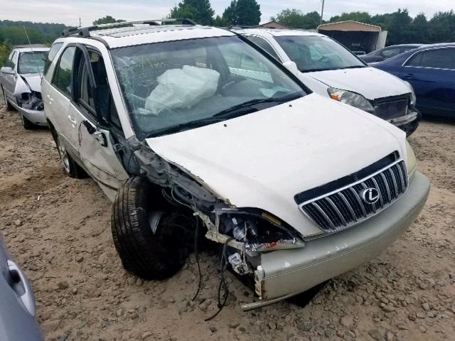 JTJGF10U810092575 - 2001 LEXUS RX 300 WHITE photo 1