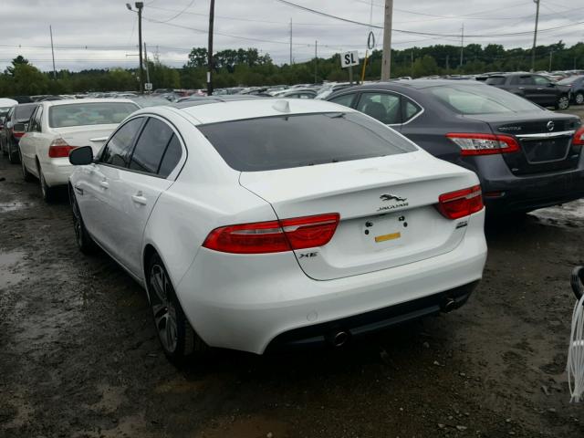 SAJAJ4BVXHA971466 - 2017 JAGUAR XE PREMIUM WHITE photo 3