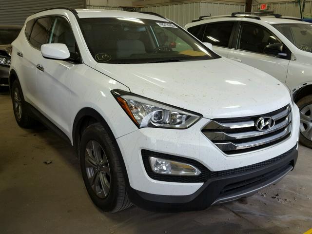 5XYZU3LB7GG359781 - 2016 HYUNDAI SANTA FE S WHITE photo 1