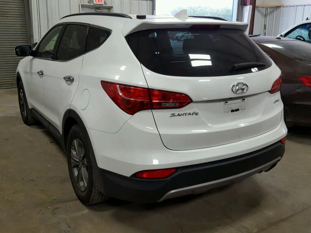 5XYZU3LB7GG359781 - 2016 HYUNDAI SANTA FE S WHITE photo 3