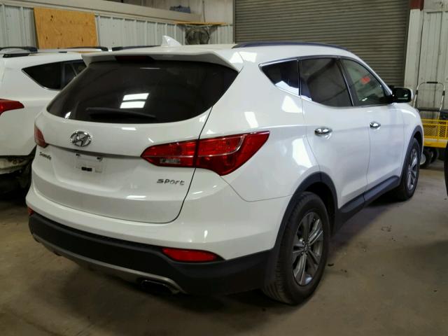 5XYZU3LB7GG359781 - 2016 HYUNDAI SANTA FE S WHITE photo 4