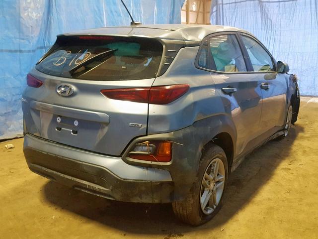 KM8K1CAA0KU292951 - 2019 HYUNDAI KONA SE GRAY photo 4