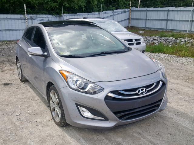 KMHD35LE3DU095645 - 2013 HYUNDAI ELANTRA GT GRAY photo 1