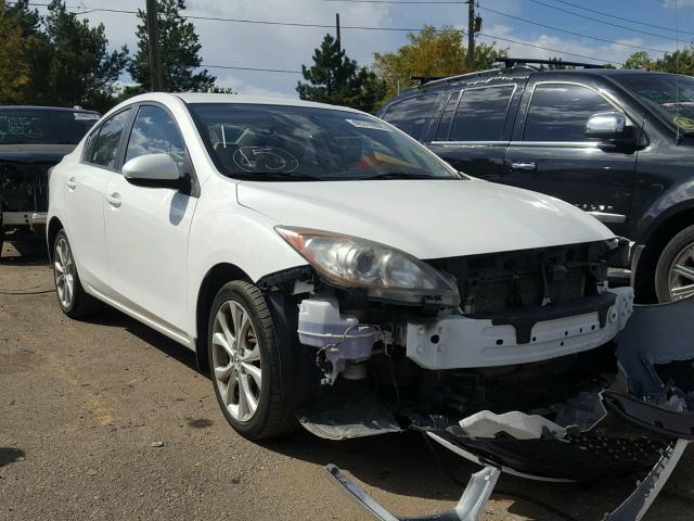 JM1BL1S55A1281500 - 2010 MAZDA 3 S WHITE photo 1