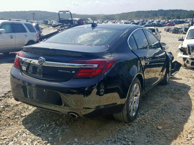 2G4GK5EXXF9259651 - 2015 BUICK REGAL BLACK photo 4