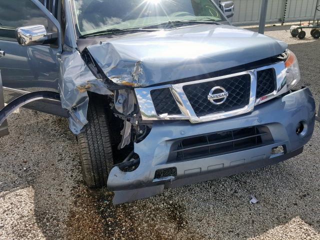 5N1BA0NF9CN617631 - 2012 NISSAN ARMADA SV BLUE photo 9