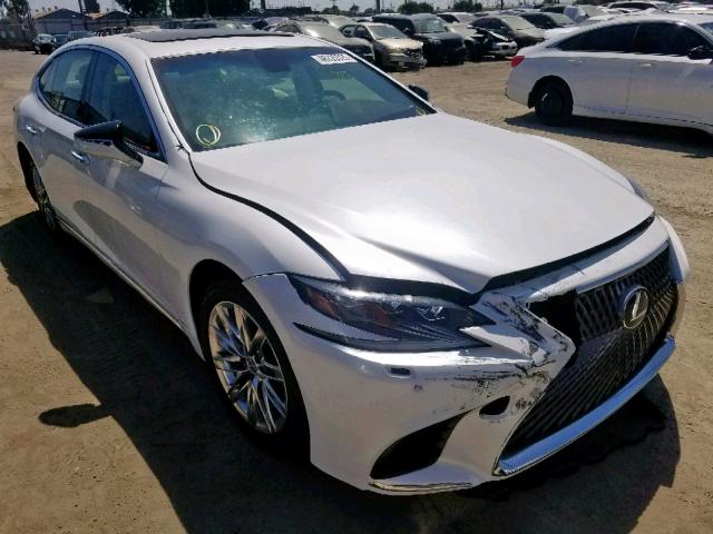 JTHB51FF3K5006908 - 2019 LEXUS LS 500 WHITE photo 1