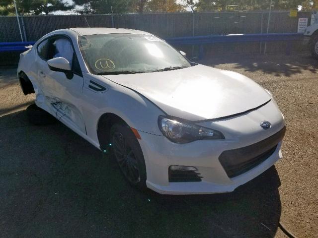 JF1ZCAB12D1604990 - 2013 SUBARU BRZ 2.0 PR WHITE photo 1