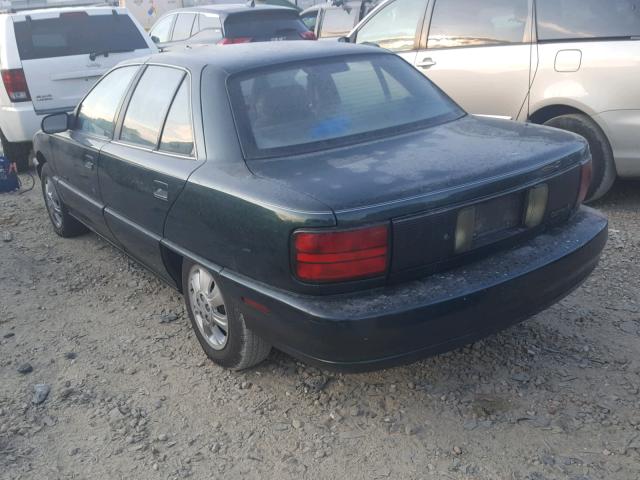 1G3NL5534RM050239 - 1994 OLDSMOBILE ACHIEVA S GREEN photo 3