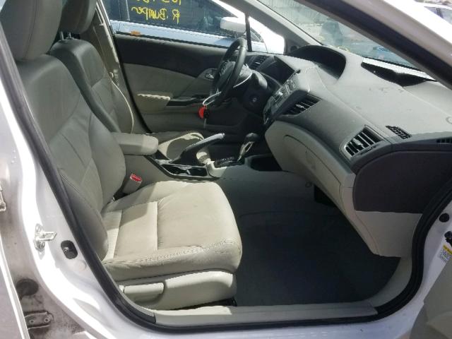 19XFB2F97CE015855 - 2012 HONDA CIVIC EXL 白色 照片 5