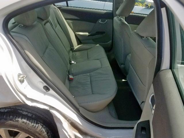 19XFB2F97CE015855 - 2012 HONDA CIVIC EXL 白色 照片 6