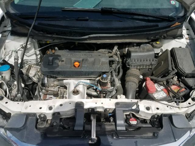 19XFB2F97CE015855 - 2012 HONDA CIVIC EXL 白色 照片 7