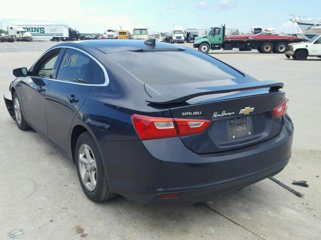 1G1ZB5ST8GF307213 - 2016 CHEVROLET MALIBU LS 蓝色 照片 3