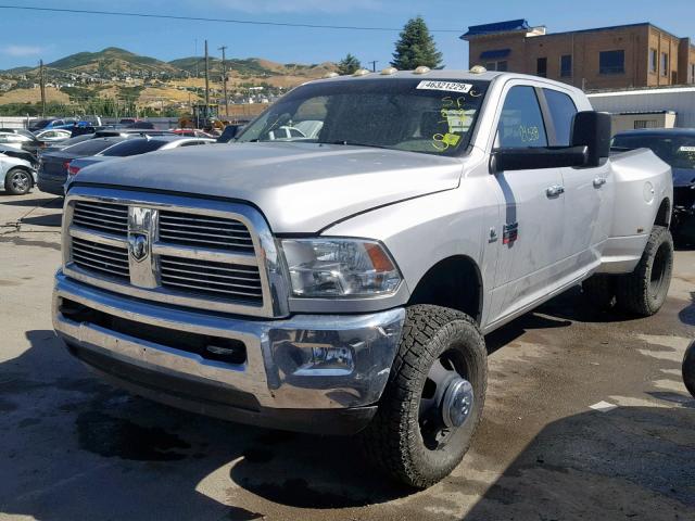 3D73Y4HL6AG142609 - 2010 DODGE RAM 3500 SILVER photo 2