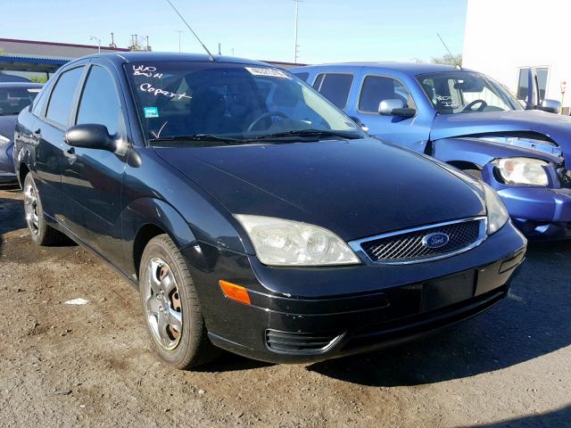 1FAFP34N27W226695 - 2007 FORD FOCUS ZX4 BLACK photo 1