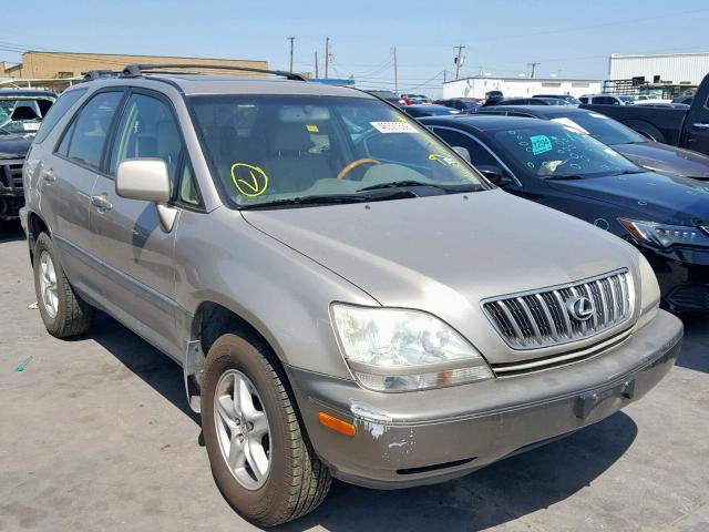 JTJHF10U210183958 - 2001 LEXUS RX GOLD photo 1