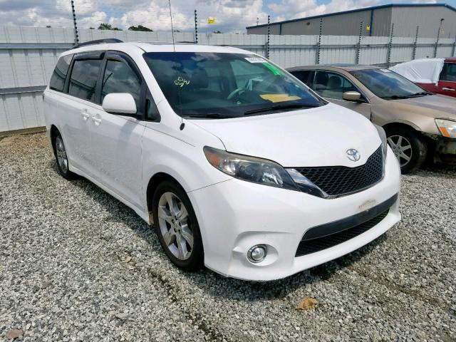 5TDXK3DC3BS038577 - 2011 TOYOTA SIENNA SPO WHITE photo 1