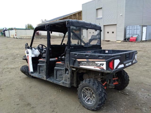 3NSRUZ874FG492147 - 2015 POLARIS RANGER CRE WHITE photo 3