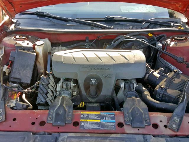 2G2WP552281172774 - 2008 PONTIAC GRAND PRIX RED photo 7