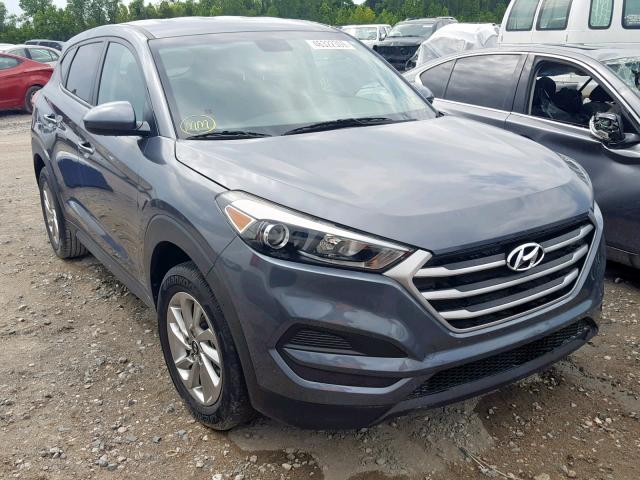 KM8J23A43HU330846 - 2017 HYUNDAI TUCSON SE GRAY photo 1