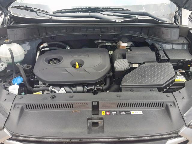 KM8J23A43HU330846 - 2017 HYUNDAI TUCSON SE GRAY photo 7