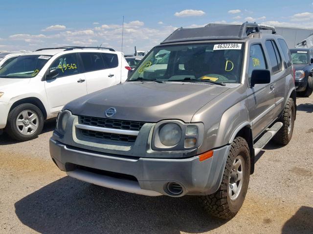 5N1DD28T24C658046 - 2004 NISSAN XTERRA XE BROWN photo 2