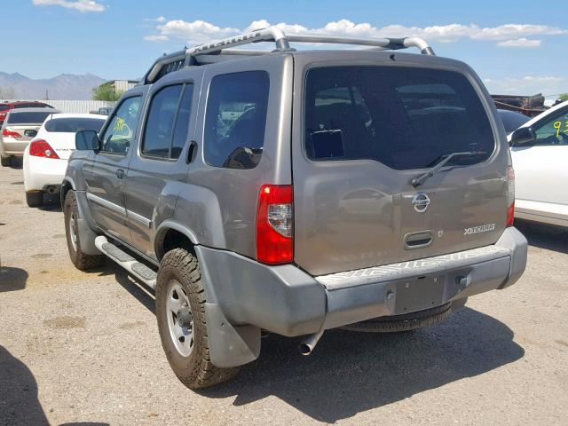 5N1DD28T24C658046 - 2004 NISSAN XTERRA XE BROWN photo 3