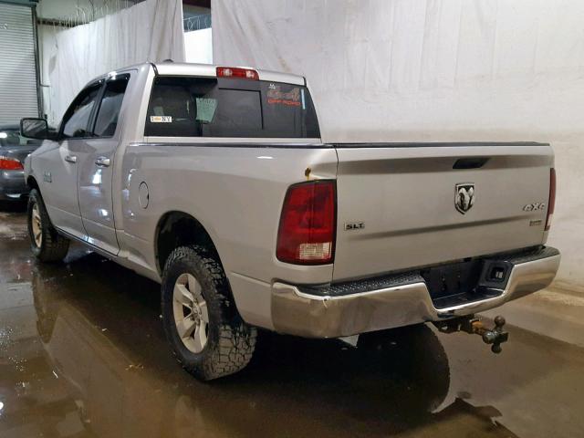 1C6RR7GPXDS512472 - 2013 RAM 1500 SLT SILVER photo 3