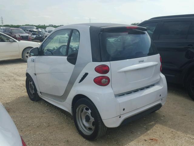 WMEEJ3BA5FK812130 - 2015 SMART FORTWO PUR WHITE photo 3