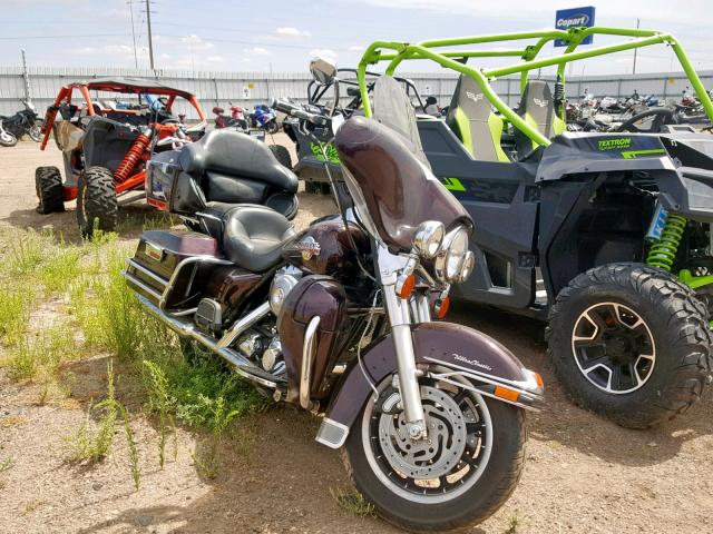 1HD1FCW1X5Y667542 - 2005 HARLEY-DAVIDSON FLHTCUI BURGUNDY photo 1