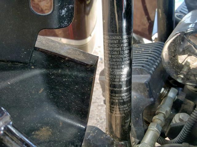 1HD1FCW1X5Y667542 - 2005 HARLEY-DAVIDSON FLHTCUI BURGUNDY photo 10