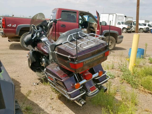 1HD1FCW1X5Y667542 - 2005 HARLEY-DAVIDSON FLHTCUI BURGUNDY photo 3