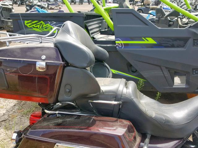 1HD1FCW1X5Y667542 - 2005 HARLEY-DAVIDSON FLHTCUI BURGUNDY photo 6