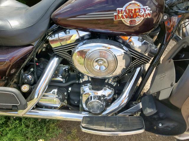1HD1FCW1X5Y667542 - 2005 HARLEY-DAVIDSON FLHTCUI BURGUNDY photo 7