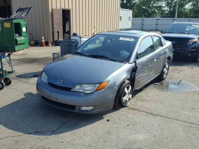 1G8AW15F27Z151072 - 2007 SATURN ION LEVEL GRAY photo 2