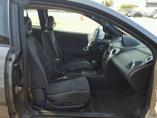 1G8AW15F27Z151072 - 2007 SATURN ION LEVEL GRAY photo 5