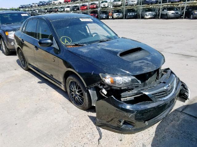 JF1GE75628H502548 - 2008 SUBARU IMPREZA WR BLACK photo 1