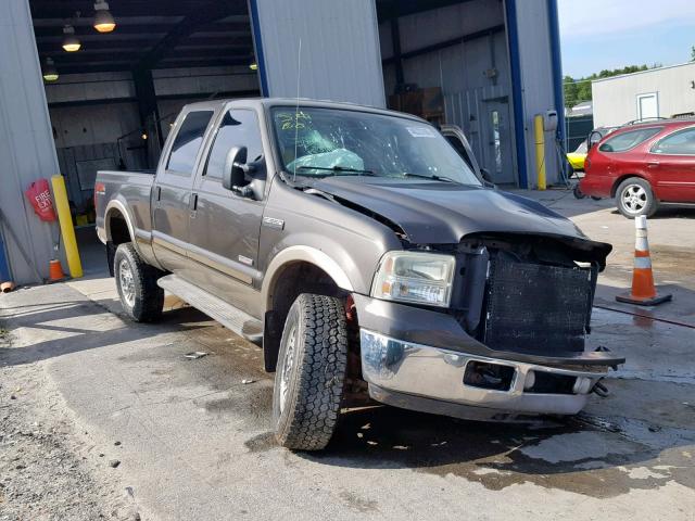 1FTWW31P15EC41968 - 2005 FORD F350 SRW S GRAY photo 1